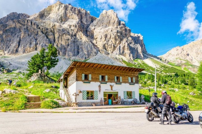 Motorradurlaub in den Dolomiten